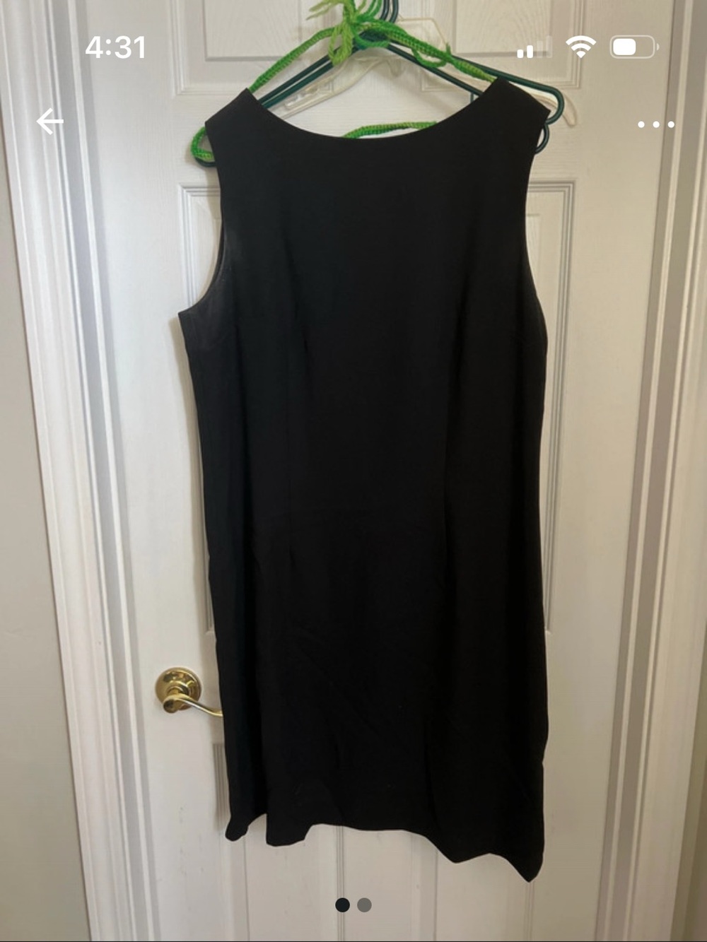 Karen Scott Black Midi Dress